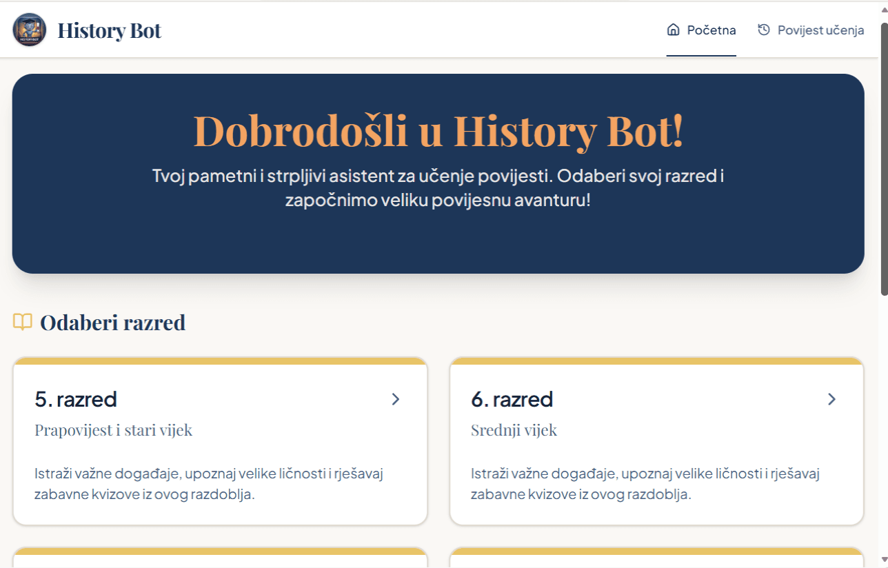 Naslovna slika rada Historybot