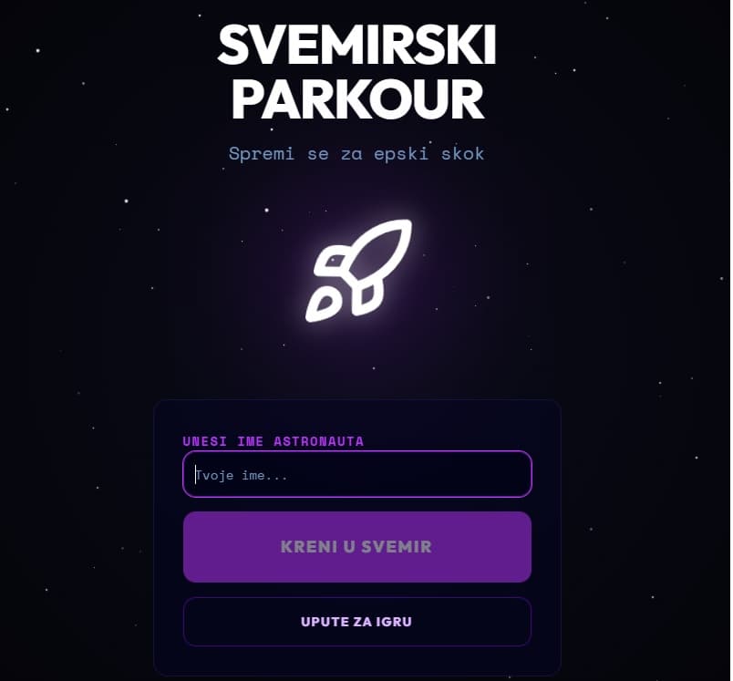 Naslovna slika rada Svemirski parkur