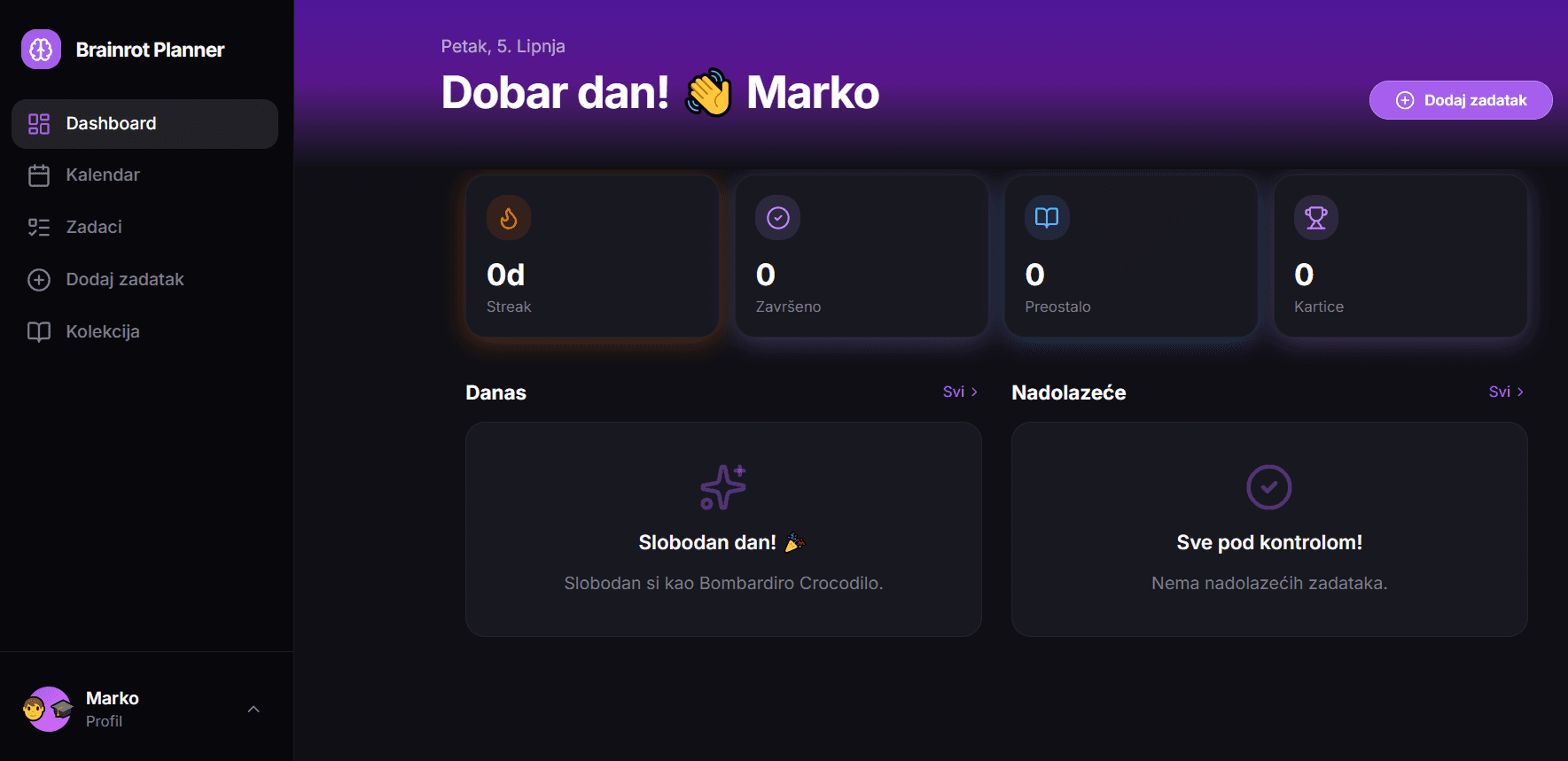 Naslovna slika rada Brainrot Planner