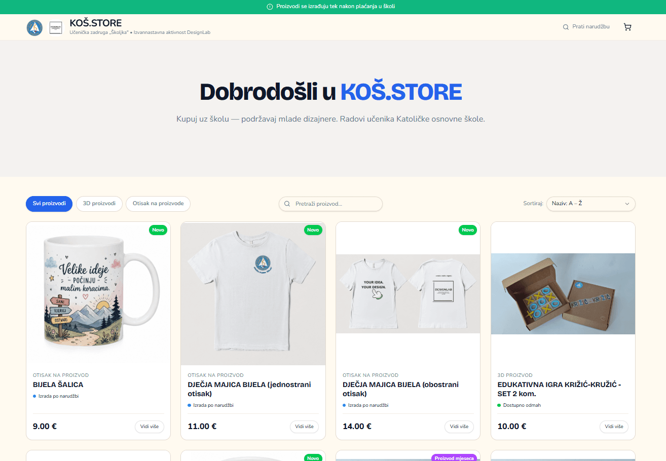 Naslovna slika rada KOŠ.STORE