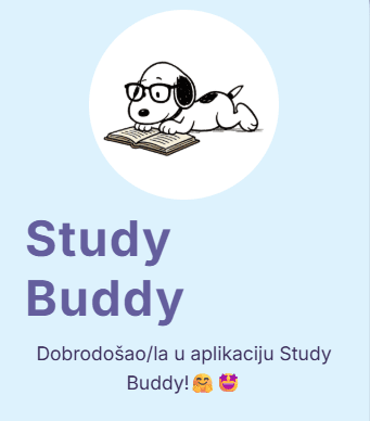 Naslovna slika rada Study Buddy