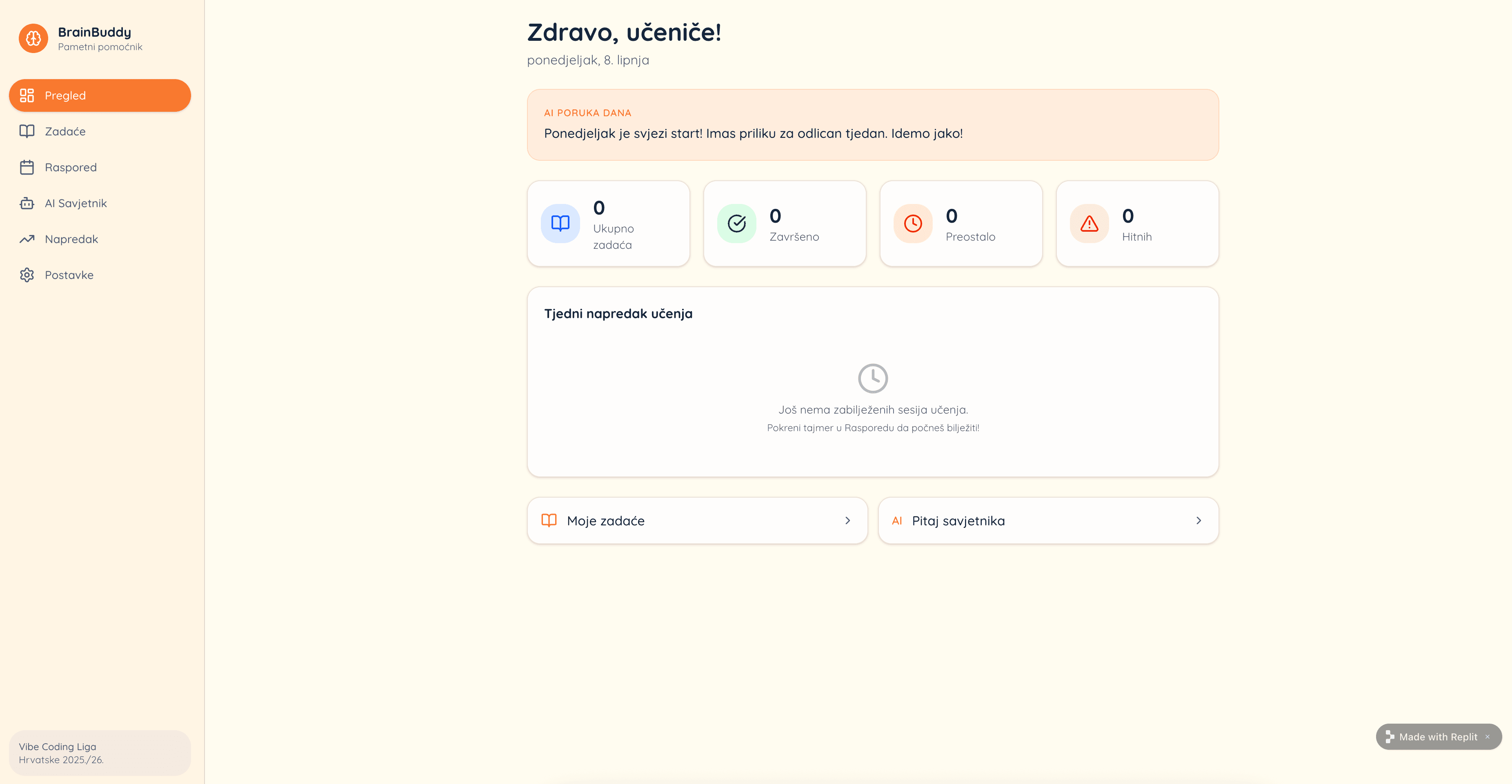 Naslovna slika rada BrainBuddy – Pametni pomoćnik za učenje