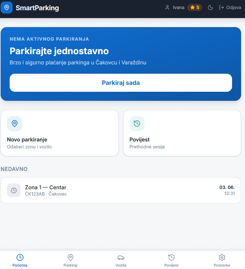 Galerija rada Smart Parking HR 3